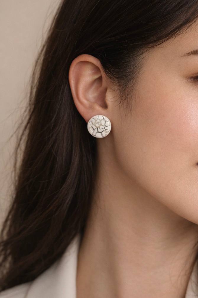 Pendientes Despertar Plata mini - Imagen 2