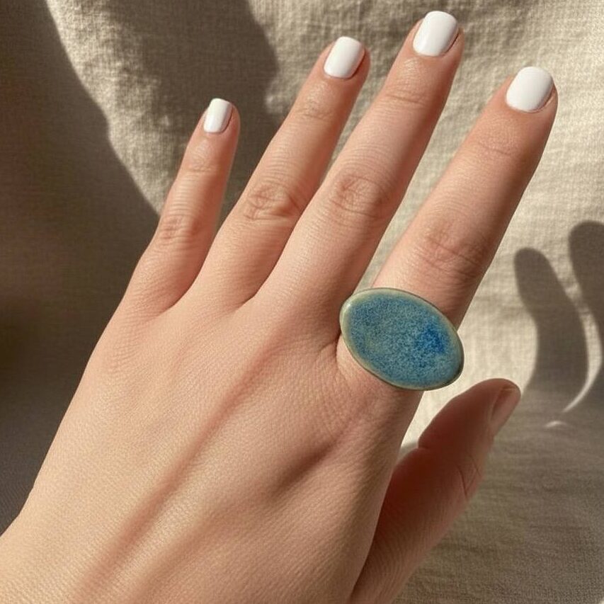 Anillo Eco Azur Maxi