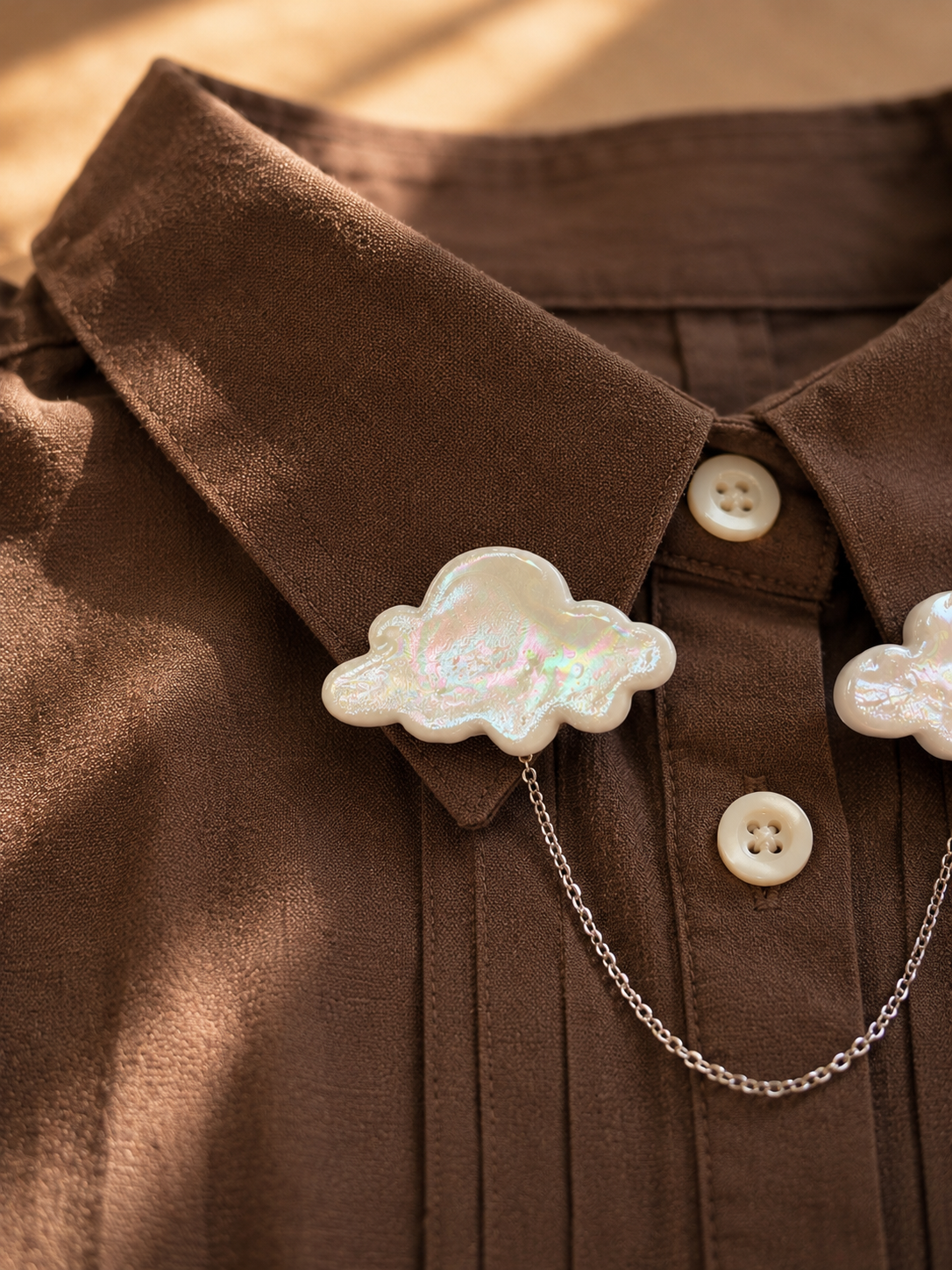 Nubes Collar Pin - Imagen 4